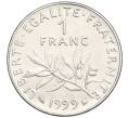 Монета 1 франк 1999 года Франция (Артикул T11-05192)