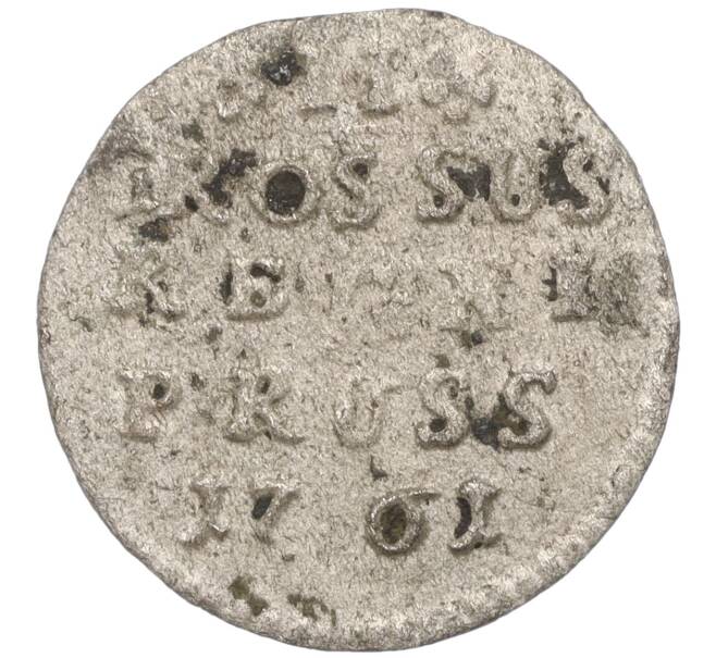 Монета 1 грош 1761 года Для Пруссии (Артикул K12-00142)