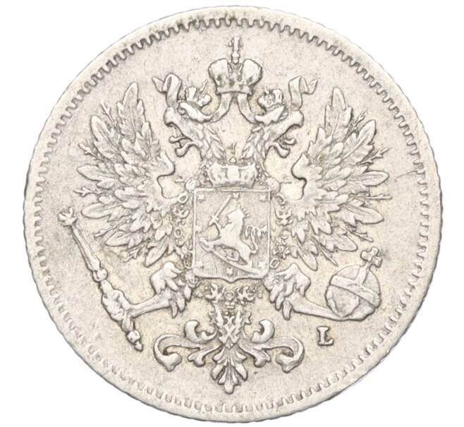 Монета 25 пенни 1907 года Русская Финляндия (Артикул K12-00195)