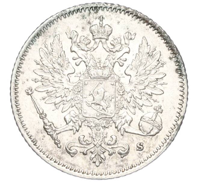 Монета 25 пенни 1915 года Русская Финляндия (Артикул K12-00197)