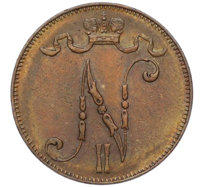 Монета 5 пенни 1898 года Русская Финляндия (Артикул K12-00210)
