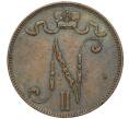 Монета 5 пенни 1901 года Русская Финляндия (Артикул K12-00212)