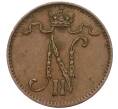 Монета 1 пенни 1906 года Русская Финляндия (Артикул K12-00228)