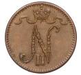Монета 1 пенни 1914 года Русская Финляндия (Артикул K12-00235)