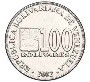 100 боливаров 2002 года Венесуэла