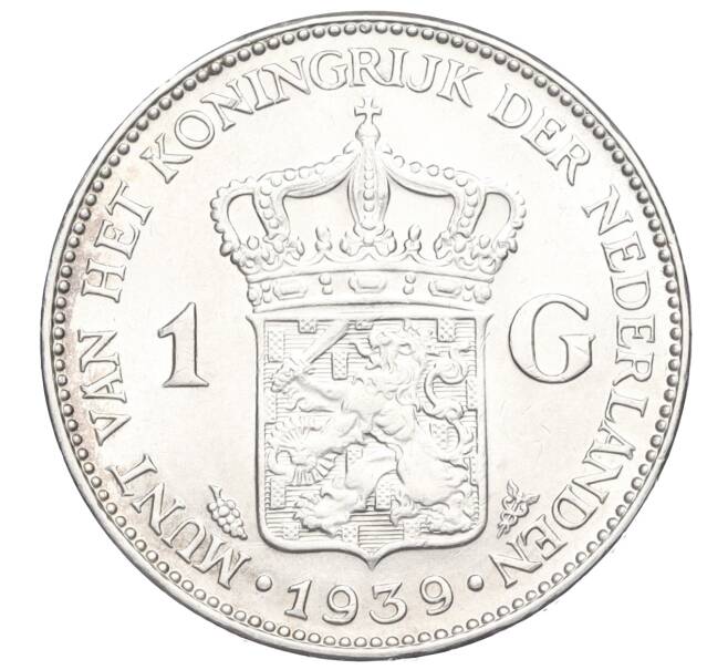 Монета 1 гульден 1939 года Нидерланды (Артикул M2-73136)