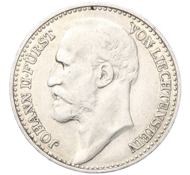 Монета 1 крона 1900 года Лихтенштейн (Артикул M2-73162)