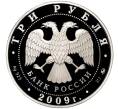 Монета 3 рубля 2009 года ММД «История денежного обращения России» (Артикул M1-58701)