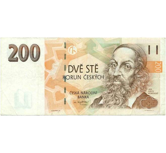 Банкнота 200 крон 1998 года Чехия (Артикул T11-05460)