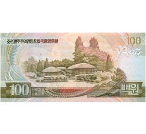 100 вон 1992 года Северная Корея