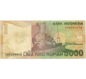5000 рупий 2001 года Индонезия