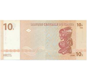10 франков 2003 года Конго