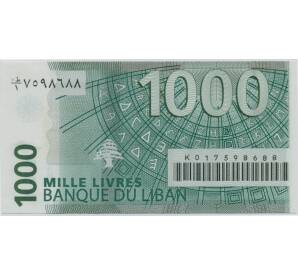 1000 ливров 2004 года Ливан