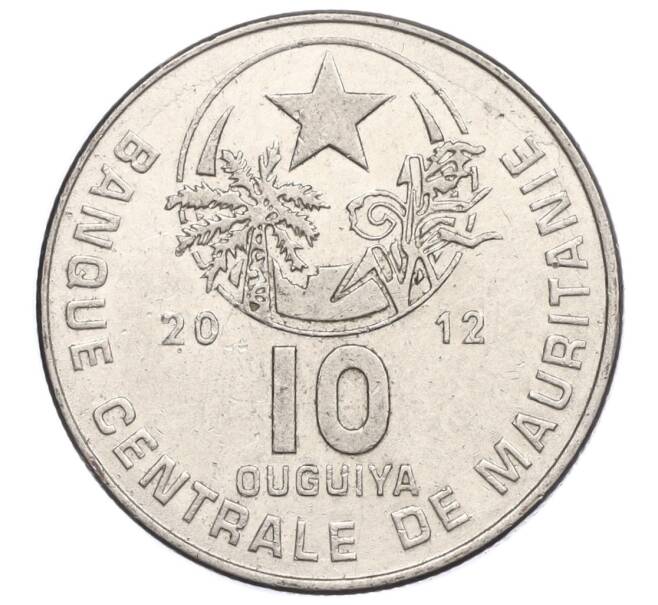 Монета 10 угий 2012 года Мавритания (Артикул M2-73305)
