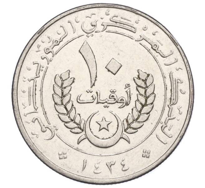 Монета 10 угий 2012 года Мавритания (Артикул M2-73325)