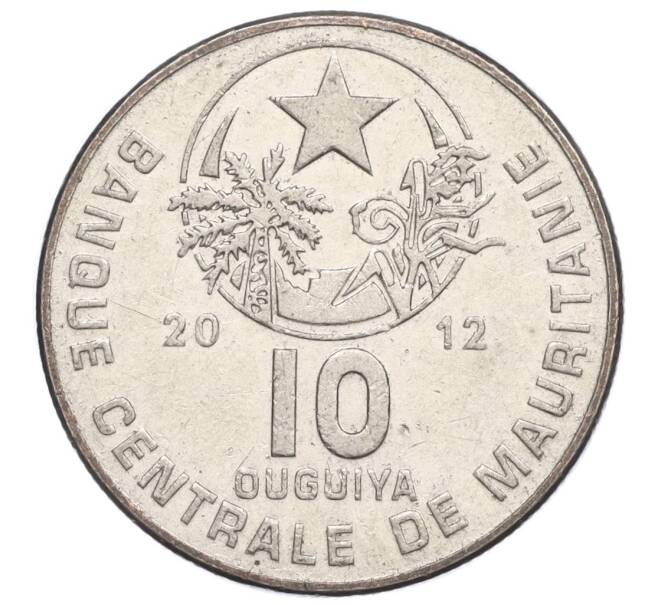 Монета 10 угий 2012 года Мавритания (Артикул M2-73329)