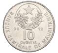 Монета 10 угий 2012 года Мавритания (Артикул M2-73350)