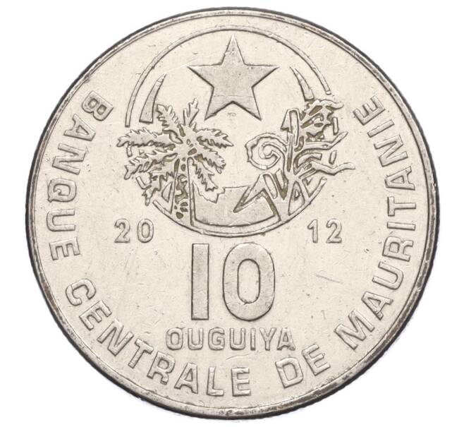 Монета 10 угий 2012 года Мавритания (Артикул M2-73352)