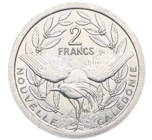 2 франка 1990 года Новая Каледония
