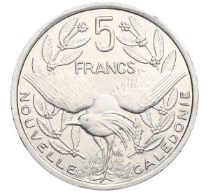 5 франков 1990 года Новая Каледония