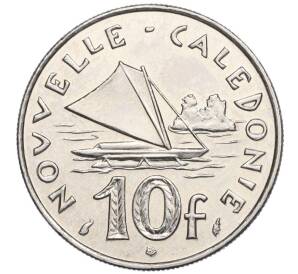 10 франков 1990 года Новая Каледония