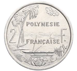 2 франка 1999 года Французская Полинезия