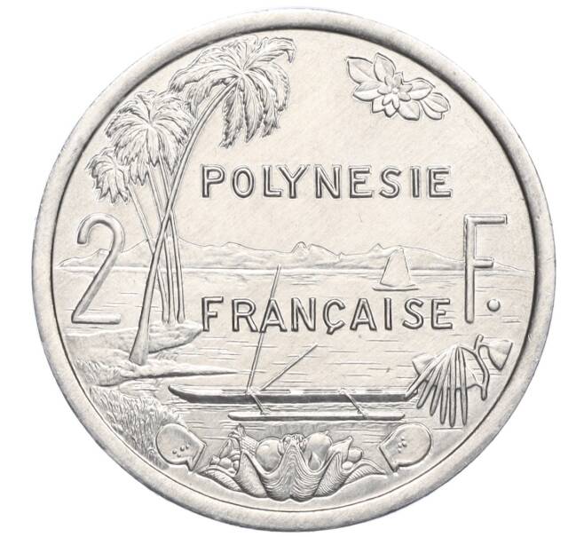 Монета 2 франка 1999 года Французская Полинезия (Артикул T11-05685)