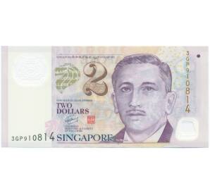 2 доллара 2009 года Сингапур