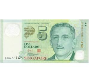 5 долларов 2007 года Сингапур