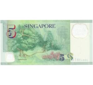 5 долларов 2007 года Сингапур