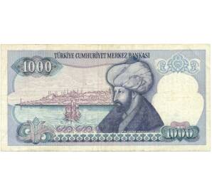 1000 лир 1988 года Турция