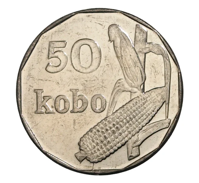 Монета 50 кобо 2006 года Нигерия (Артикул M2-6295)