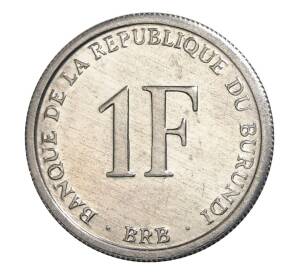 1 франк 2003 года Бурунди