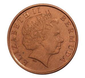 1 цент 2000 года Бермуды — Фото №2