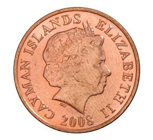 1 цент 2008 года Каймановы острова — Фото №1