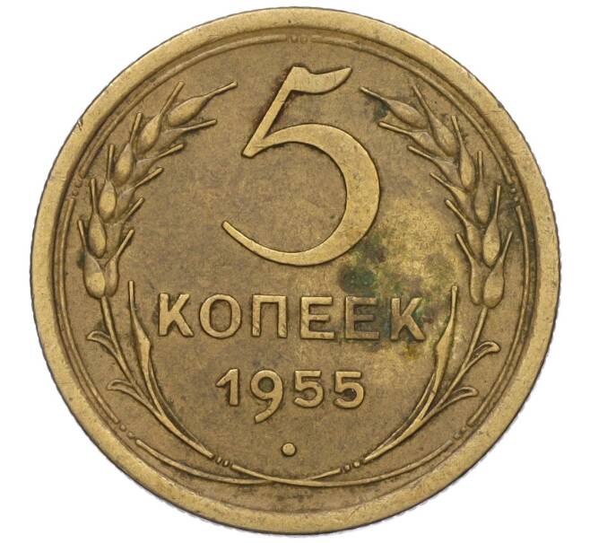 Монета 5 копеек 1955 года (Артикул K12-00767)