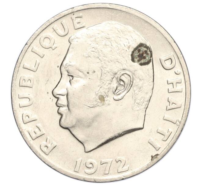 Монета 20 сантимов 1972 года Гаити (Артикул T11-05946)