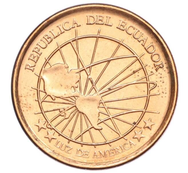 Монета 1 сентаво 2003 года Эквадор (Артикул T11-05961)