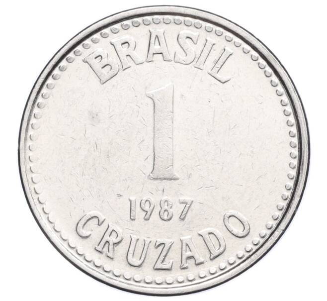 Монета 1 крузадо 1987 года Бразилия (Артикул T11-05972)