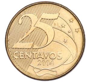 25 сентаво 2004 года Бразилия