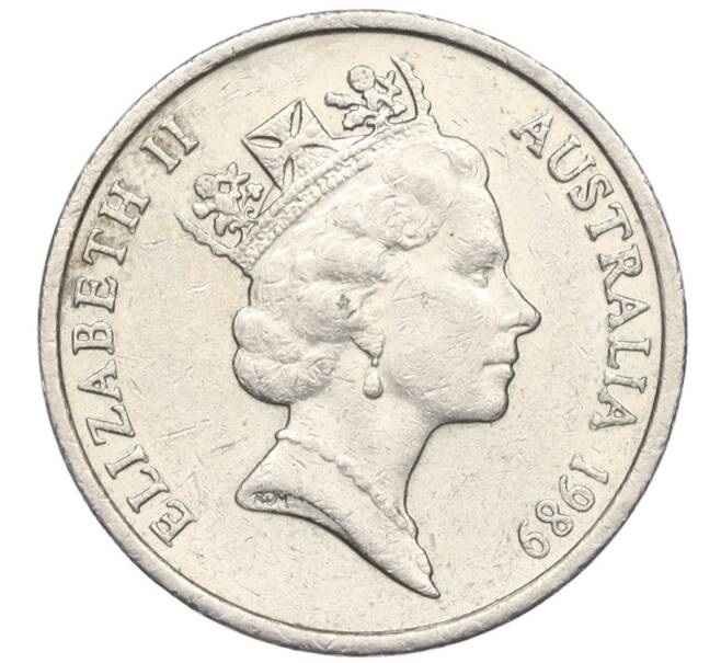 Монета 10 центов 1989 года Австралия (Артикул T11-05730)