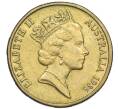 Монета 1 доллар 1986 года Австралия «Международный год мира» (Артикул T11-05738)