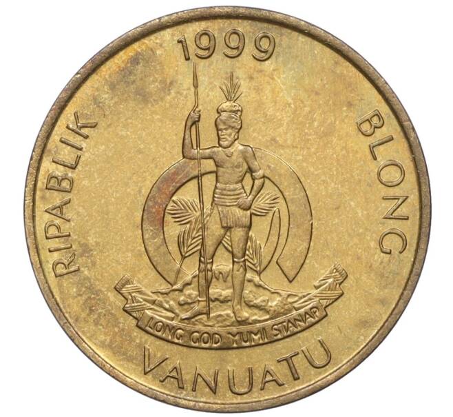 Монета 5 вату 1999 года Вануату (Артикул T11-05771)