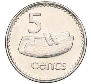 5 центов 1997 года Фиджи
