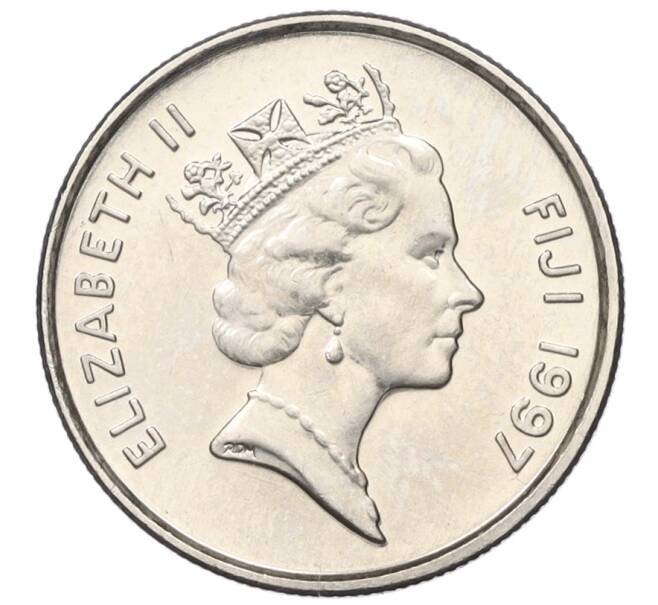 Монета 5 центов 1997 года Фиджи (Артикул T11-05774)