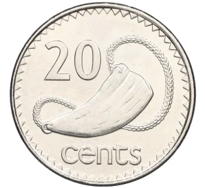 20 центов 1999 года Фиджи