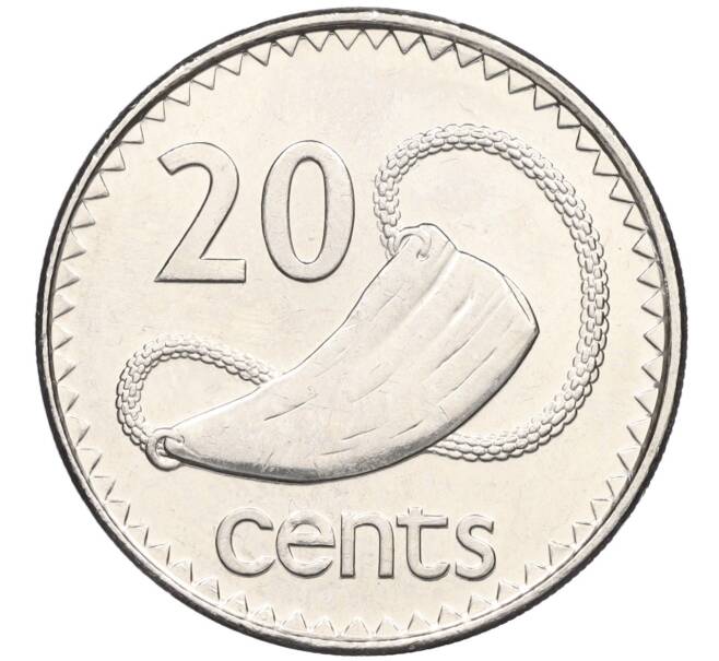 Монета 20 центов 1999 года Фиджи (Артикул T11-05776)
