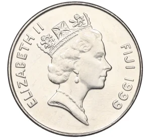 20 центов 1999 года Фиджи