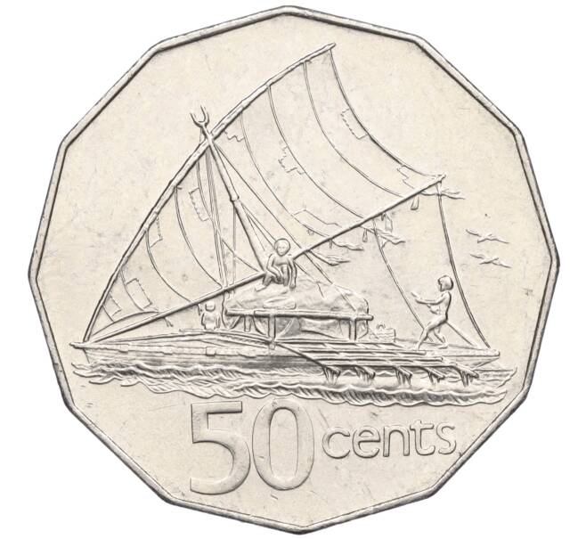 Монета 50 центов 1998 года Фиджи (Артикул T11-05777)