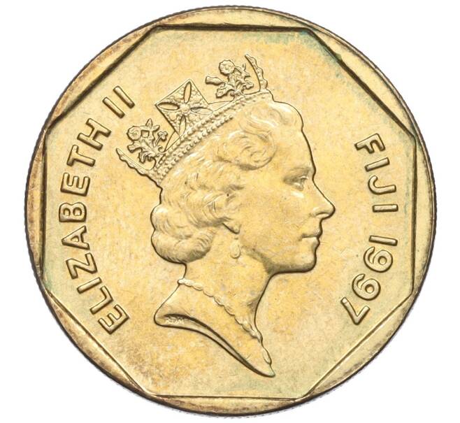 Монета 1 доллар 1997 года Фиджи (Артикул T11-05778)